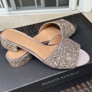 Banana Republic Glitter Slide